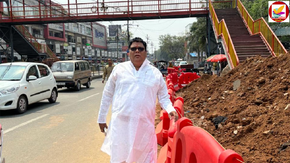 यहां बने Foot Over Bridge के जीर्णोद्धार को लेकर भाजमो का बड़ा बयान!